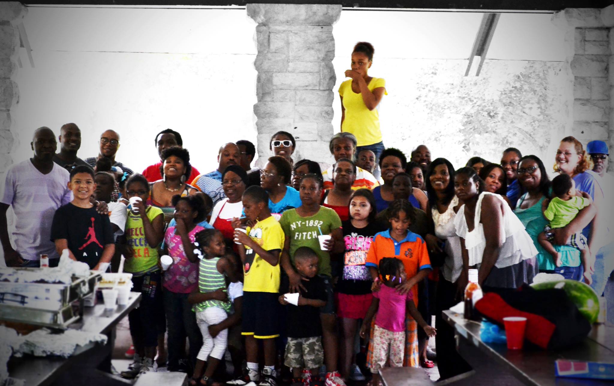 African American family gathering