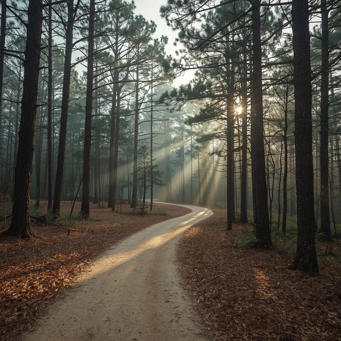 Natural Mississippi landscape